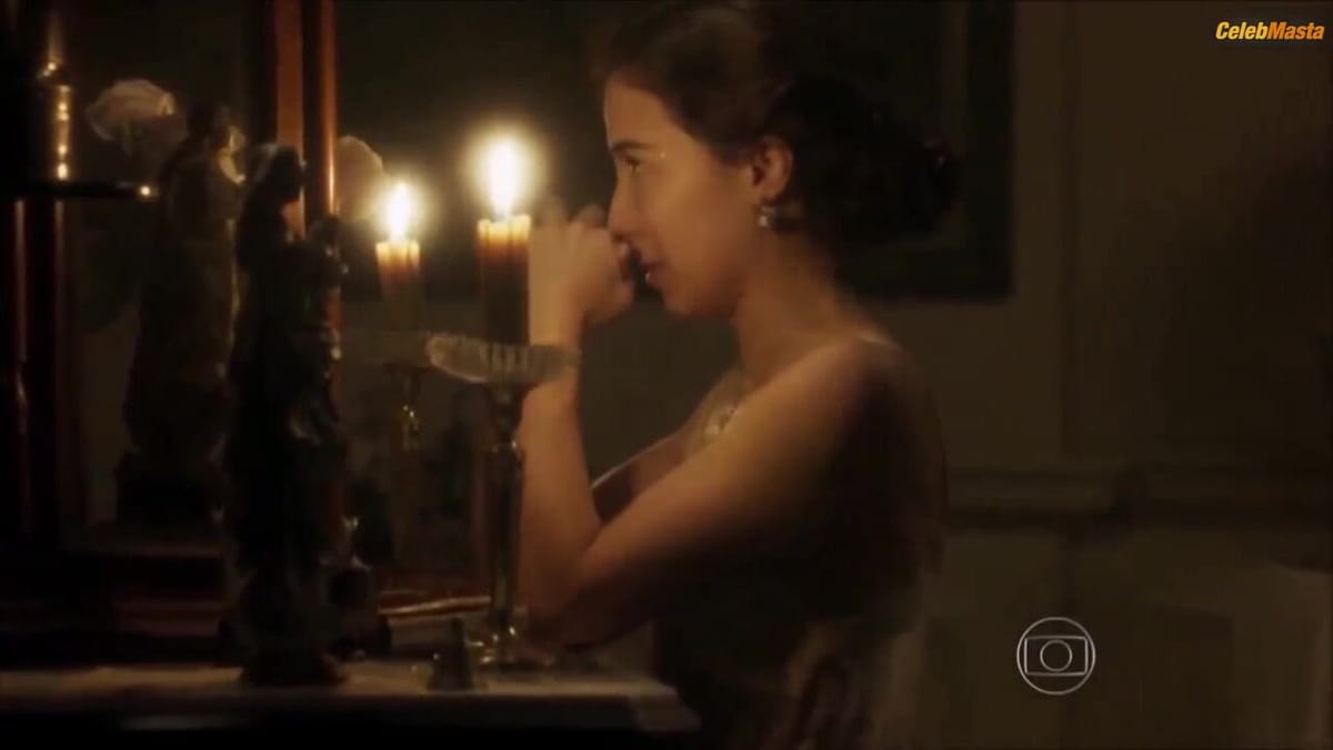 Marjorie Estiano Shows Off Sexy Scene in Ligacoes Perigosas