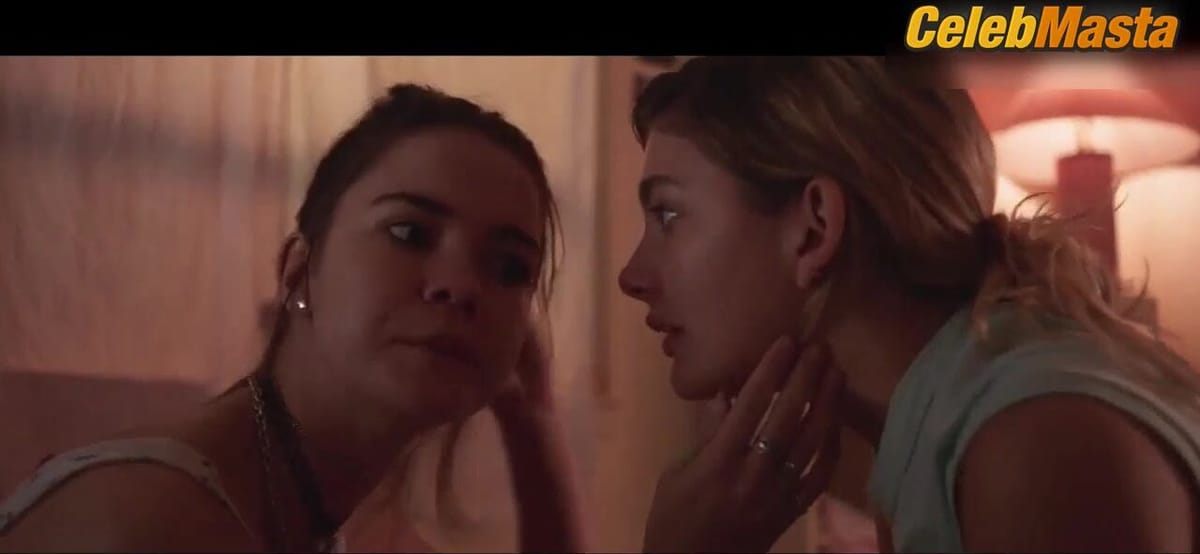 Cami Morrone and Maia Mitchell Show Underwear Scene in Never Goin' Back