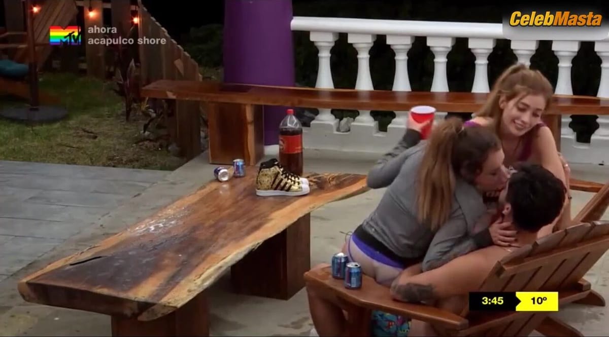 3500 batch and Karime Pindter Bare a Lesbian Scene in Acapulco Shore