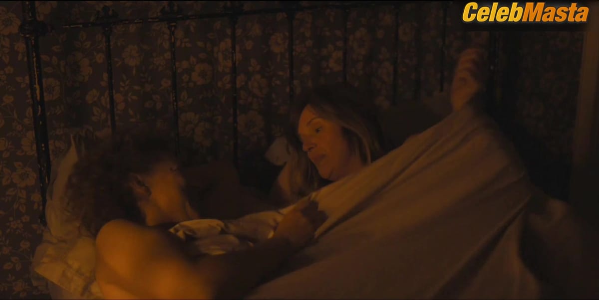 Alex Kingston and Siobhan Finneran Lesbian Scene in The Widow