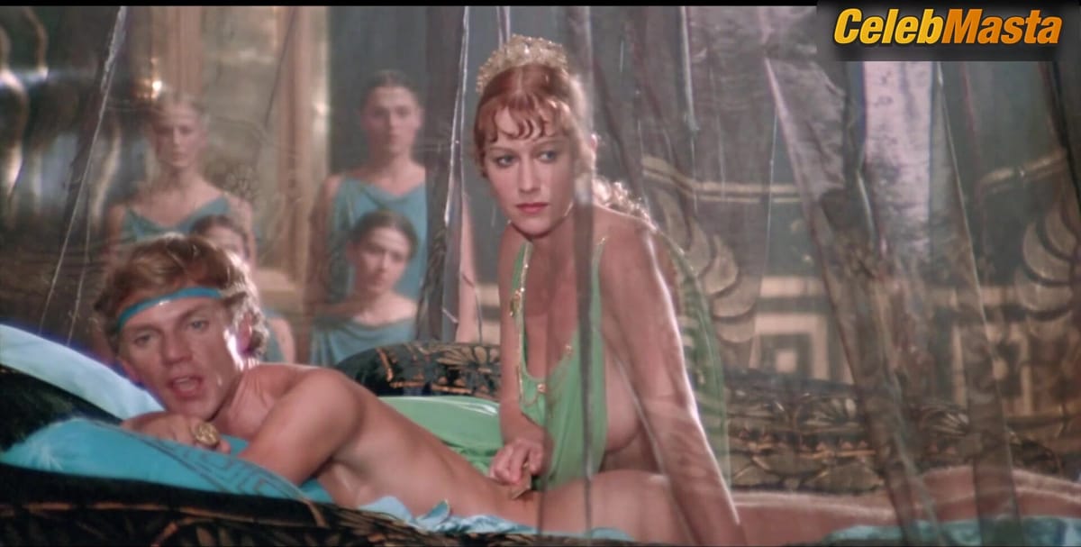 Helen Mirren's Tits, Bush Scene in Caligula