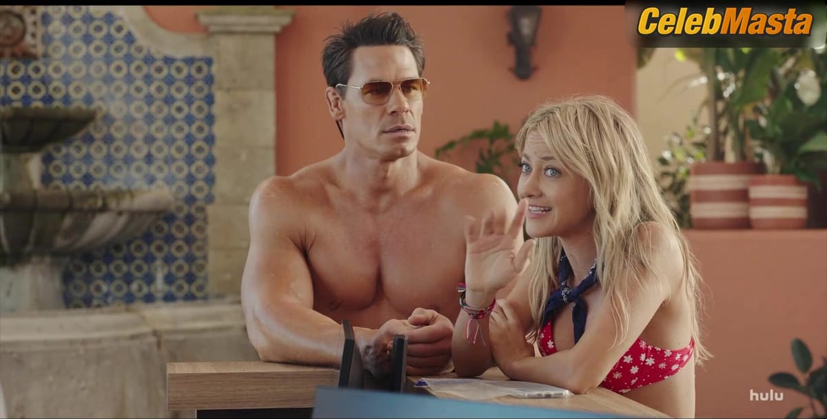 Meredith Hagner Swimsuit Scene from Vacation Friends