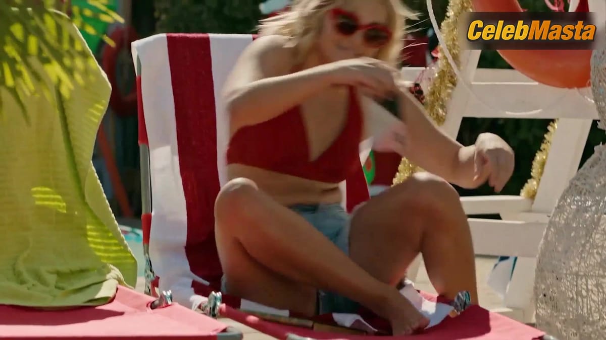 Olivia Holt Swimsuit Scene in Turkey Drop