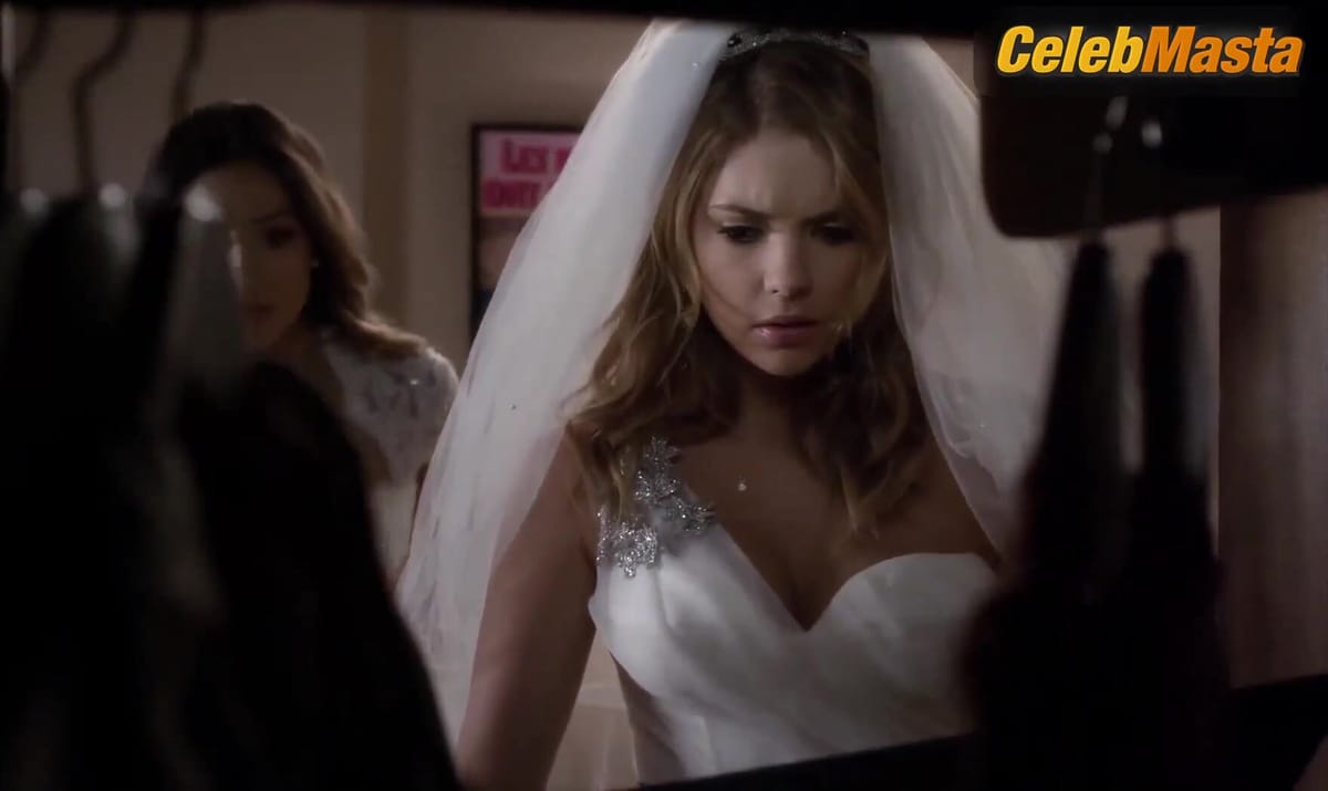 Shay Mitchell and Ashley Benson's Tits Scene in Pretty Little Liars