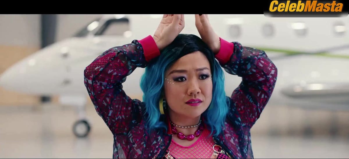 Stephanie Hsu and Felicia Andolong's Body Double, Bush Scene in Joy Ride