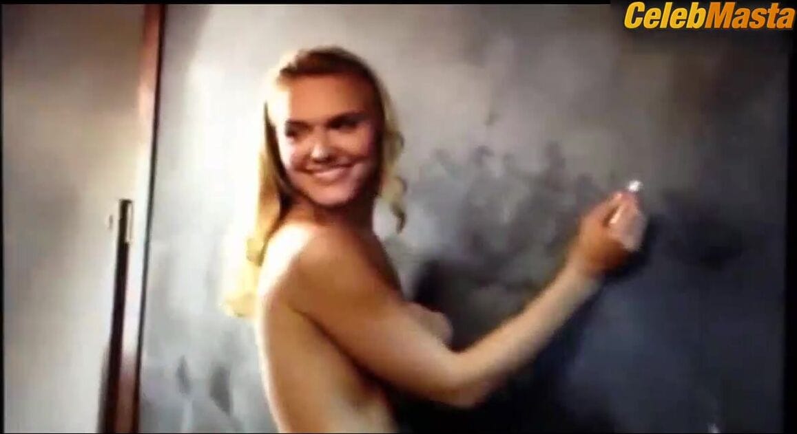 Dominique Swain's Boobs Scene in Peta Advertisement