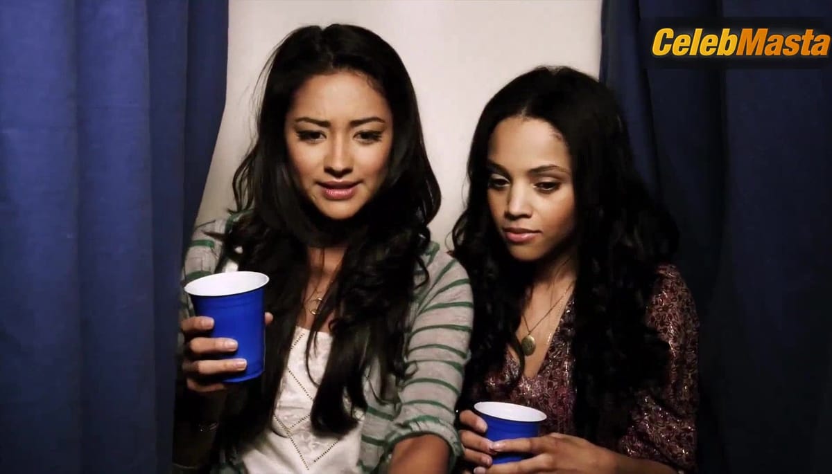 Shay Mitchell and Bianca Lawson Bare a Lesbian Scene in Pretty Little Liars