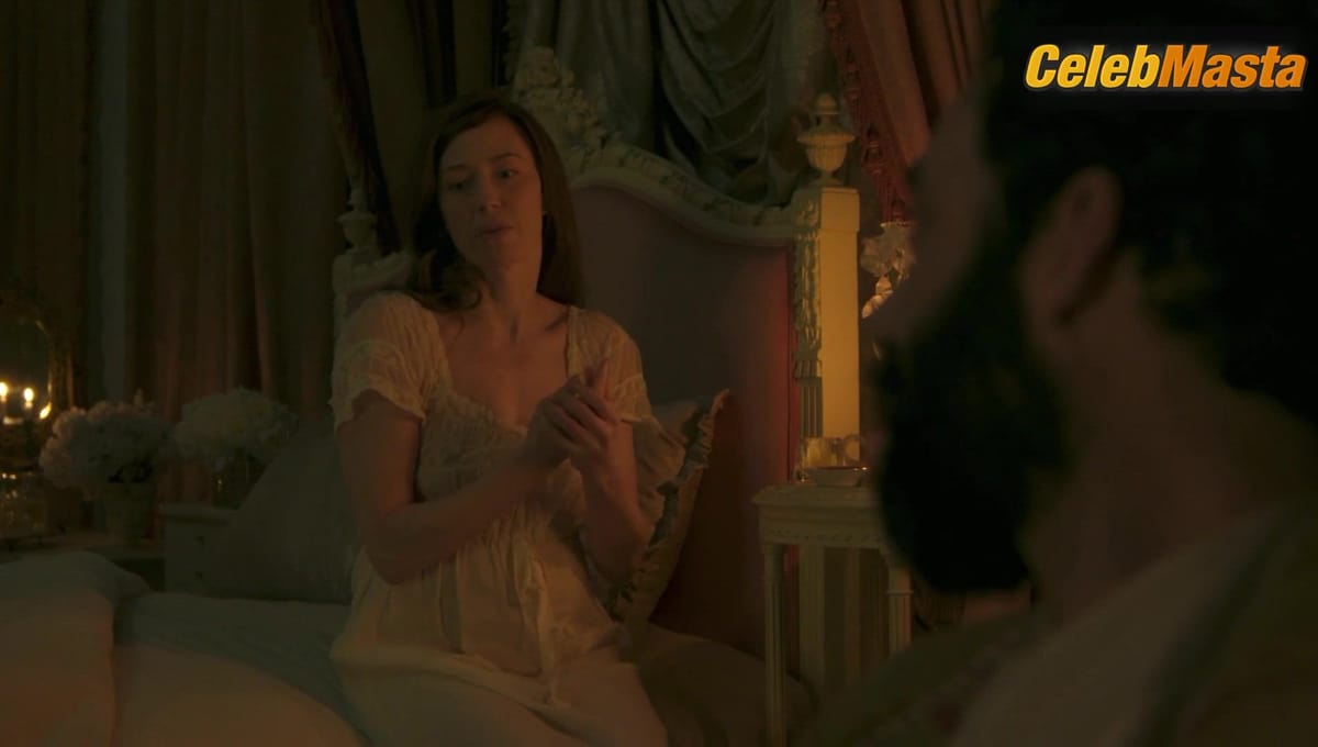 Carrie Coon's Sexy Scene from The Gilded Age