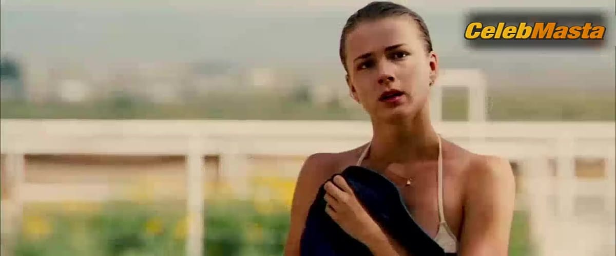 Emily VanCamp Boobs, Swimsuit Scene in Carriers