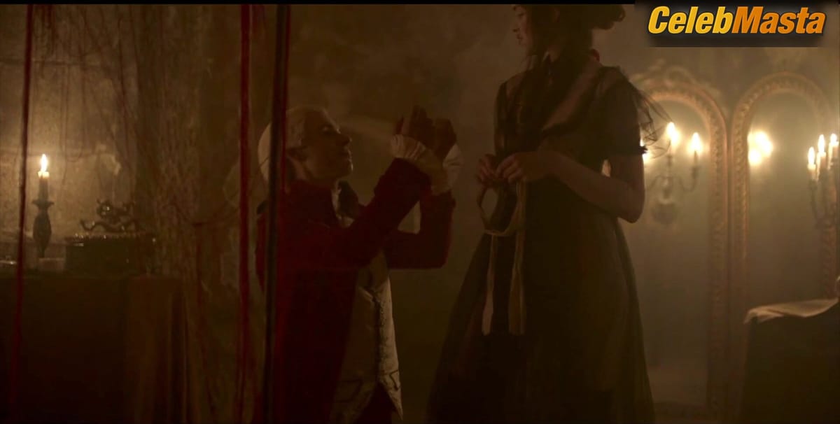 Leona Sklenickova's Boobs Scene in Dangerous Liaisons