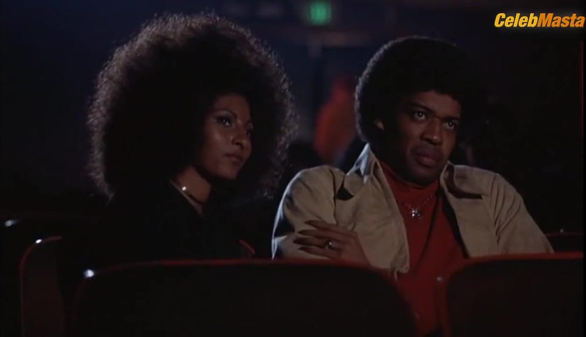 Pam Grier Booty, Tits Scene from Hit Man