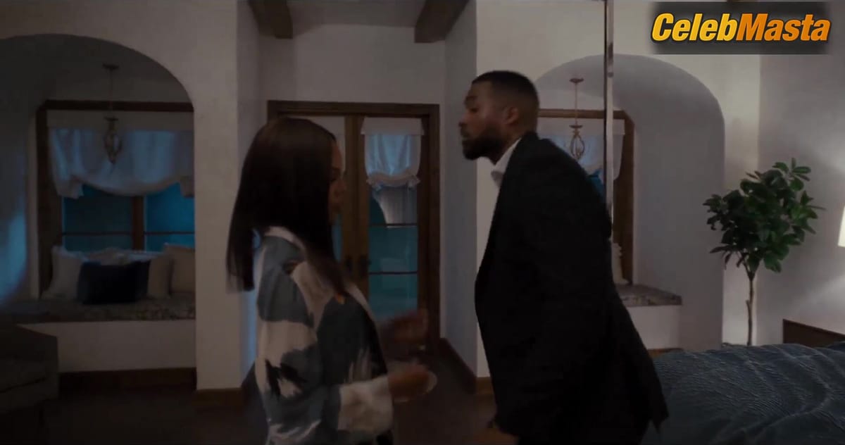 Crystle Stewart Bares Tits, Underwear Scene in Beauty In Black