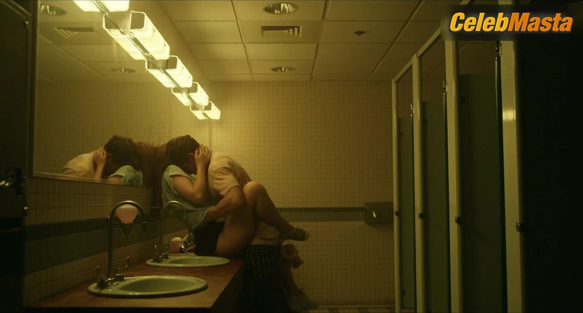 Jessica Barden Sexy Scene from Jungleland
