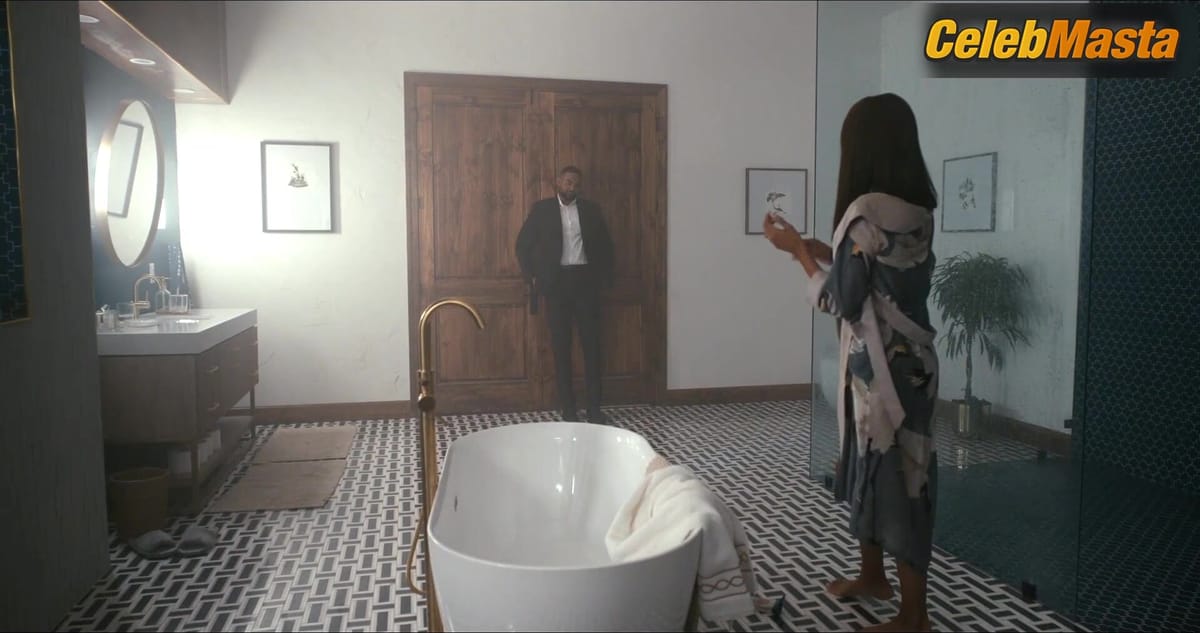Crystle Stewart Underwear Scene from Beauty In Black