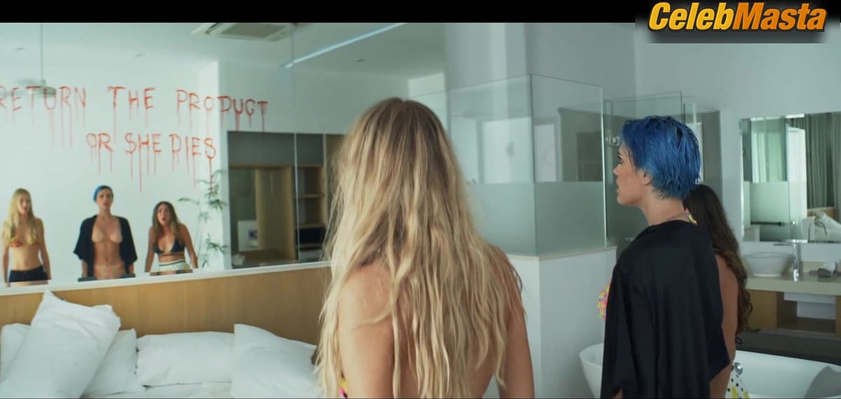 Wallis Day, Sasha Luss and Isabelle Fuhrman's Swimsuit Scene in Sheroes