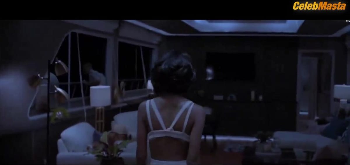 Crystle Stewart's Tits, Swimsuit Scene in Acrimony