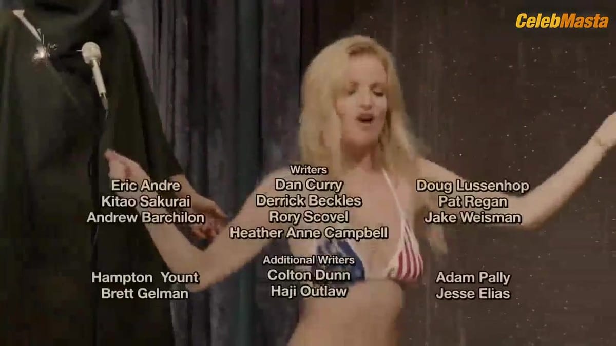Jena Sims Swimsuit Scene from The Eric Andre Show