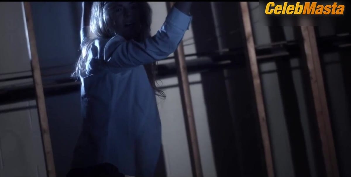Jena Sims Underwear Scene from Fallen Angel