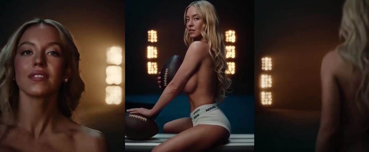 Sydney Sweeney Bares Nude Body in Novig's "Just Sports" Ad Campaign