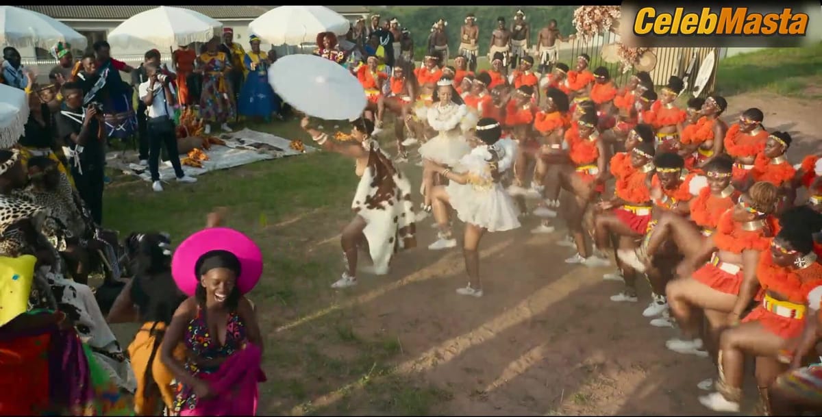 Tina Redman and Nirvana Nokwe-Mseleku's Boobs, Underwear Scene in Umjolo The Gone Girl
