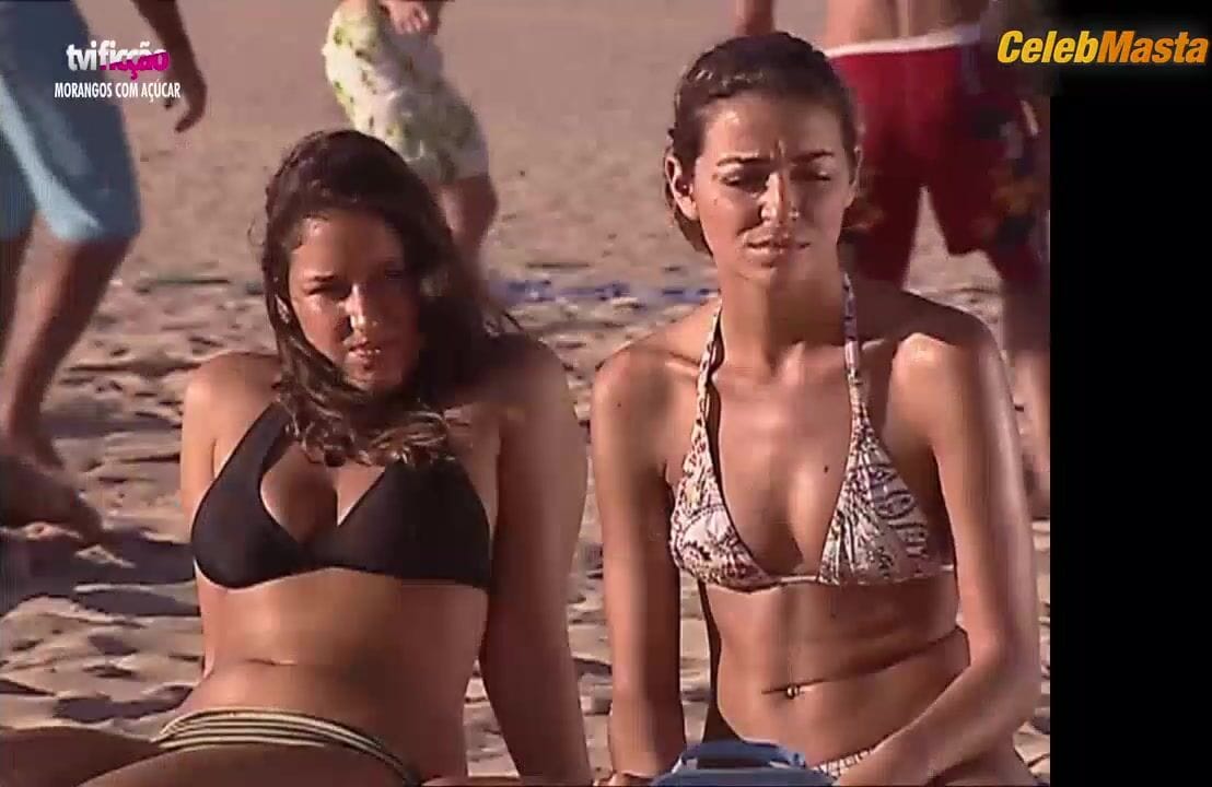 Julia Belard, Marisa Perez, Cristiana Milhao and Vanessa Martins's Tits, Swimsuit Scene in Morangos Com Acucar