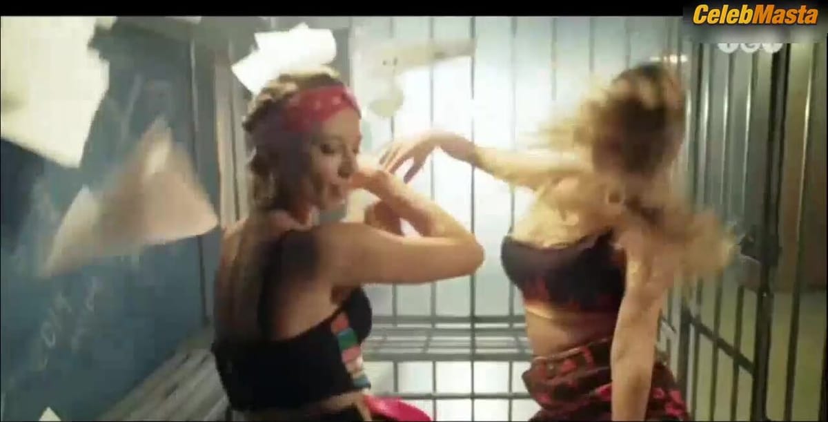 Hanna Salivanchuk and Irina Soponaru Tits, Swimsuit Scene in Once Upon A Time Near Poltava