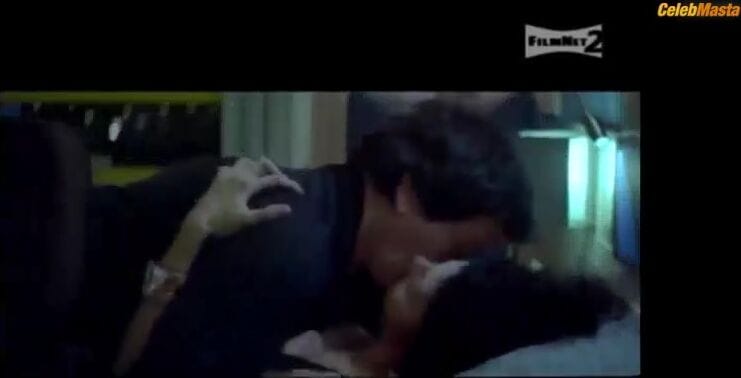 Maria Solomou and Vicky Papadopoulou Lesbian Sex Scene from Pethenontas Stin Athina
