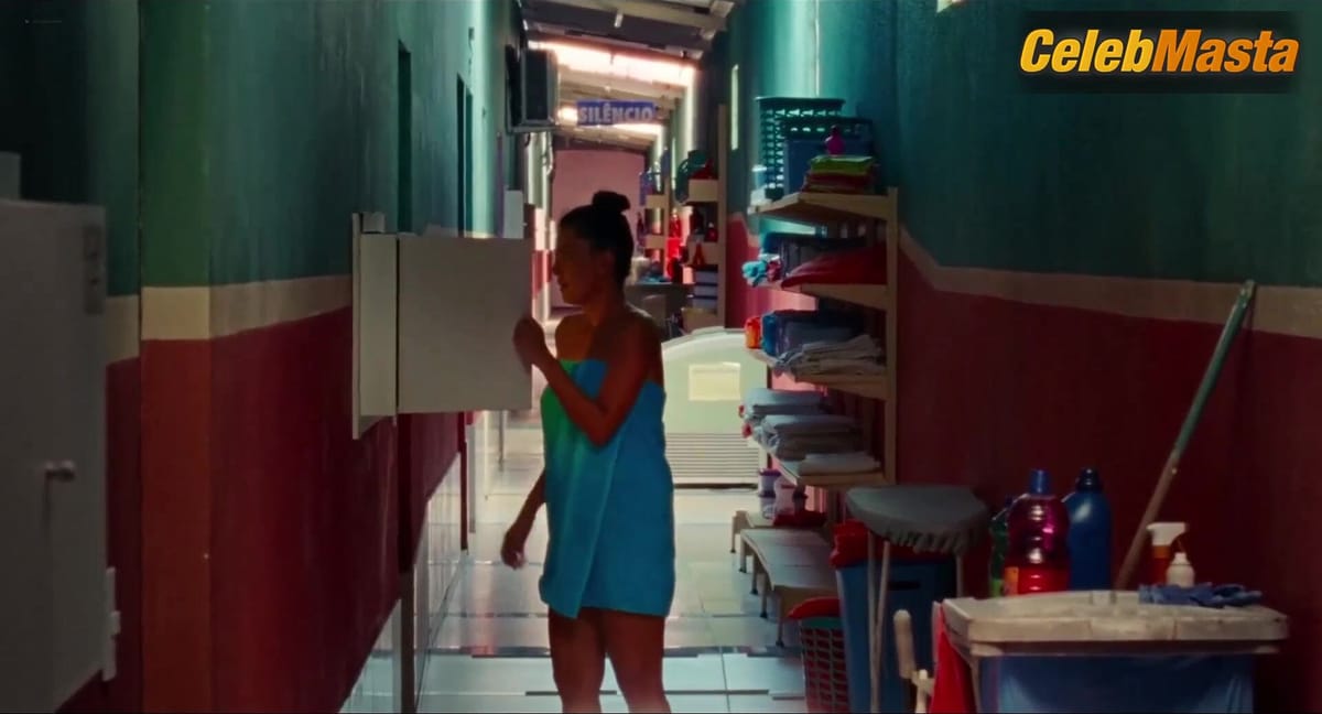 Nataly Rocha and Isabela Catao Bare Breasts Scene in Motel Destino