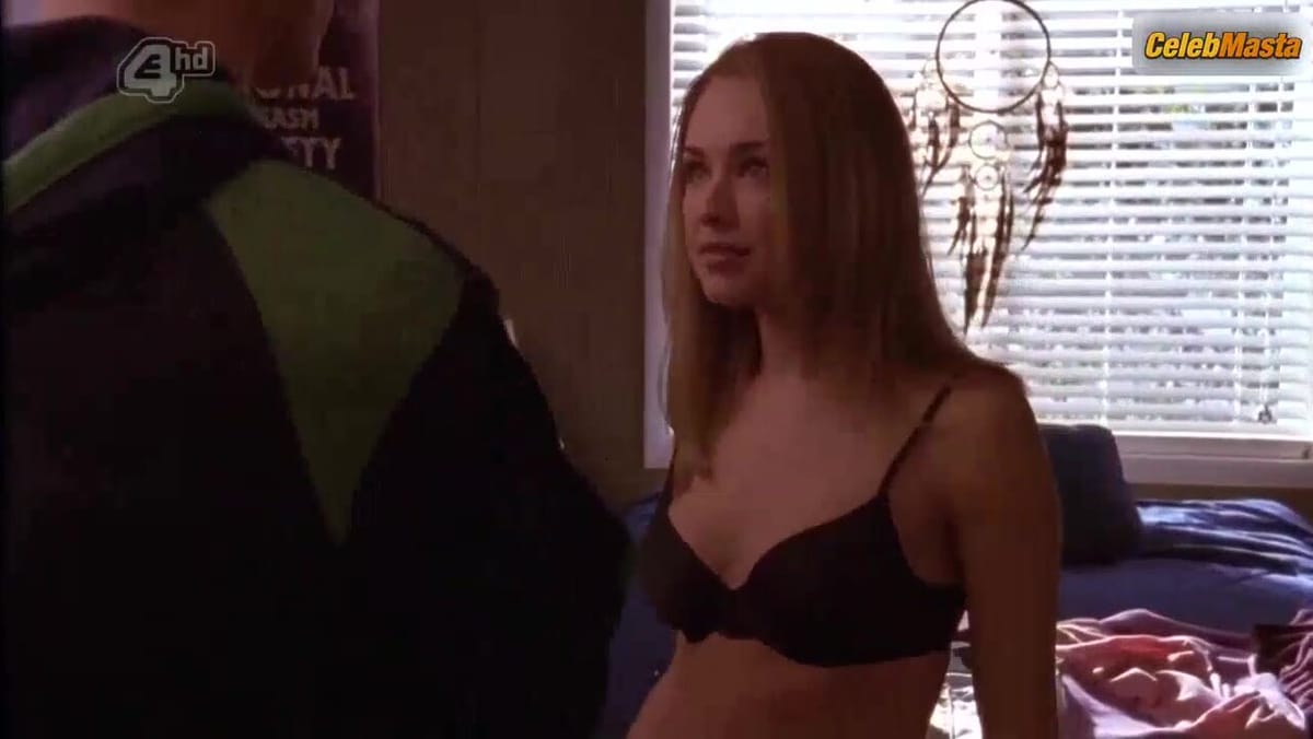 Lindsey McKeon's Tits, Underwear Scene in One Tree Hill