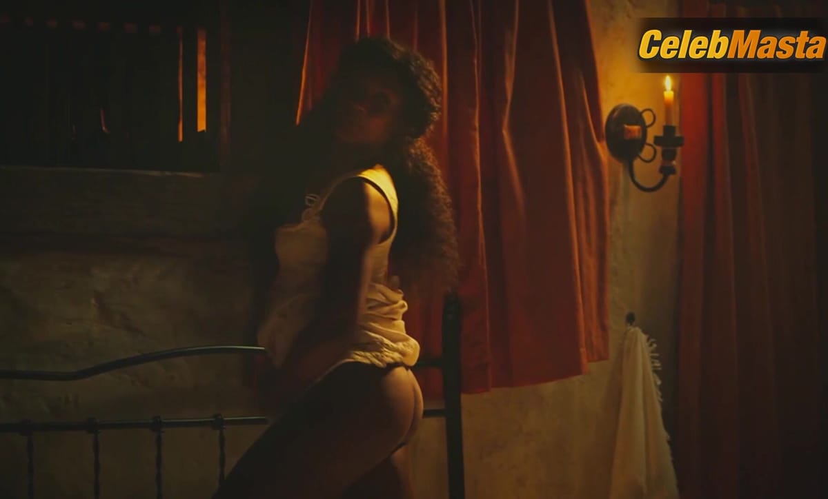 Erika Januza's Butt Scene in Madam Beja