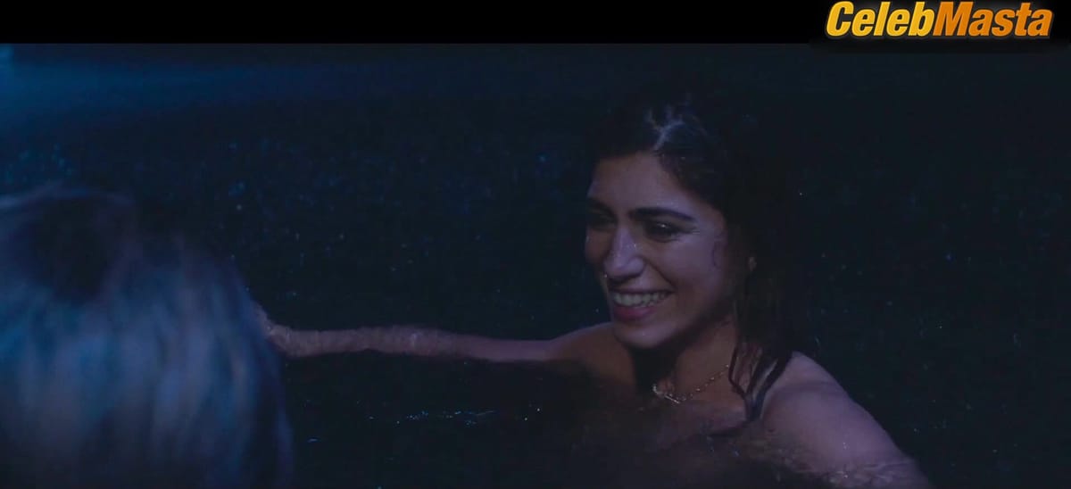 Maddie Hasson and Andra Nechita Bare Lesbian Underwear Scene in Bone Lake
