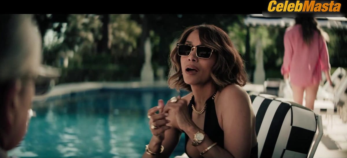 Andra Nechita and Halle Berry's Swimsuit Scene in Crime 101