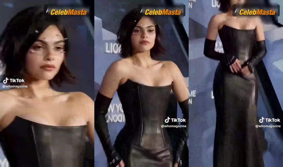 Ariana Greenblatt Tits Scene from Ariana Greenblatt Sexy Flaunts Her Hot Boobs At The "Now You See Me: Now You Don't" Premiere In Nyc