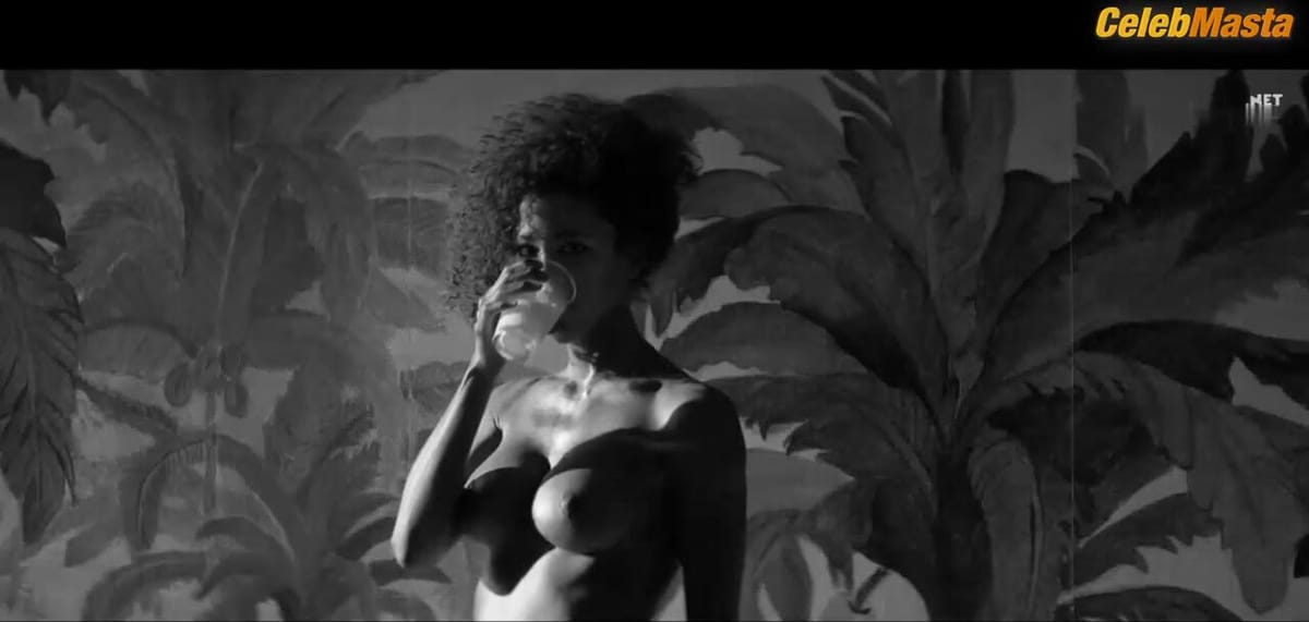 Maria Sobocinska Tits, Bush Scene from Mister T.