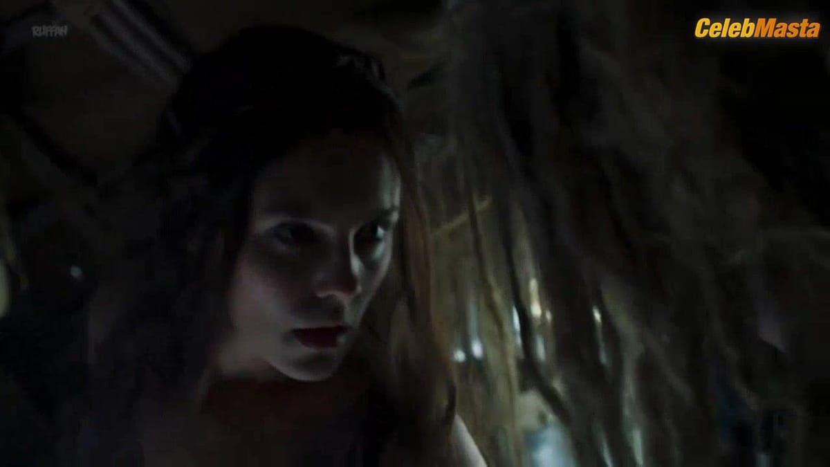 Annabel Scholey's Sexy Scene from Britannia