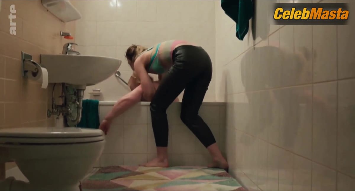 Martina Eitner-Acheampong and Franziska Hartmann Bare Tits Scene in Monster im Kopf