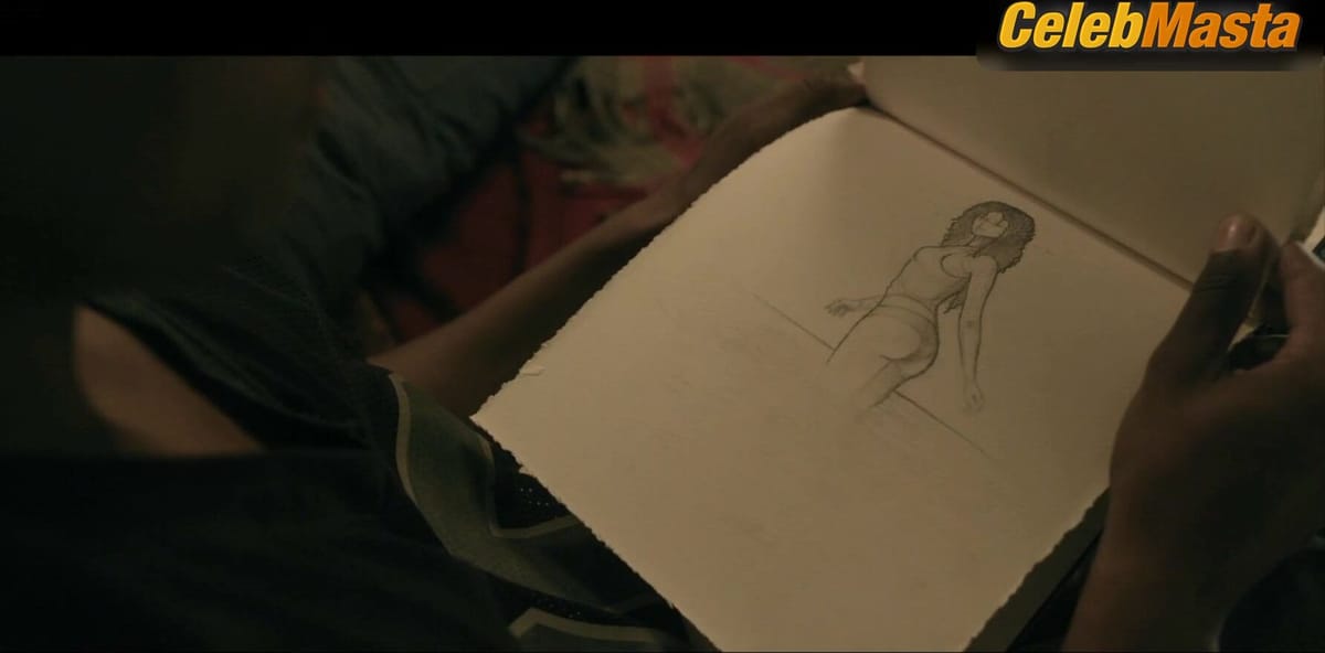 Milcania Diaz-Rojas Underwear Scene in 40 Acres Movie