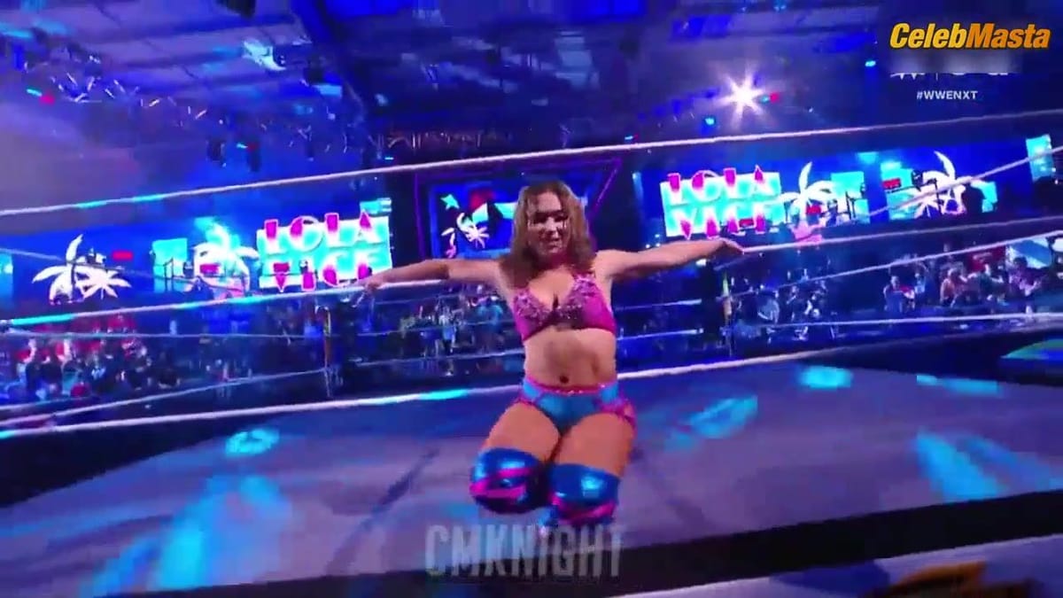 Lola Vice Reveals Butt, Thong Scene in Wwe Nxt