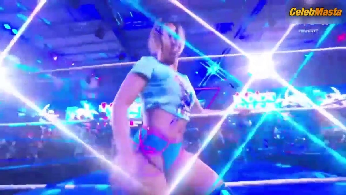 Lola Vice's Booty, Thong Scene in Wwe Nxt