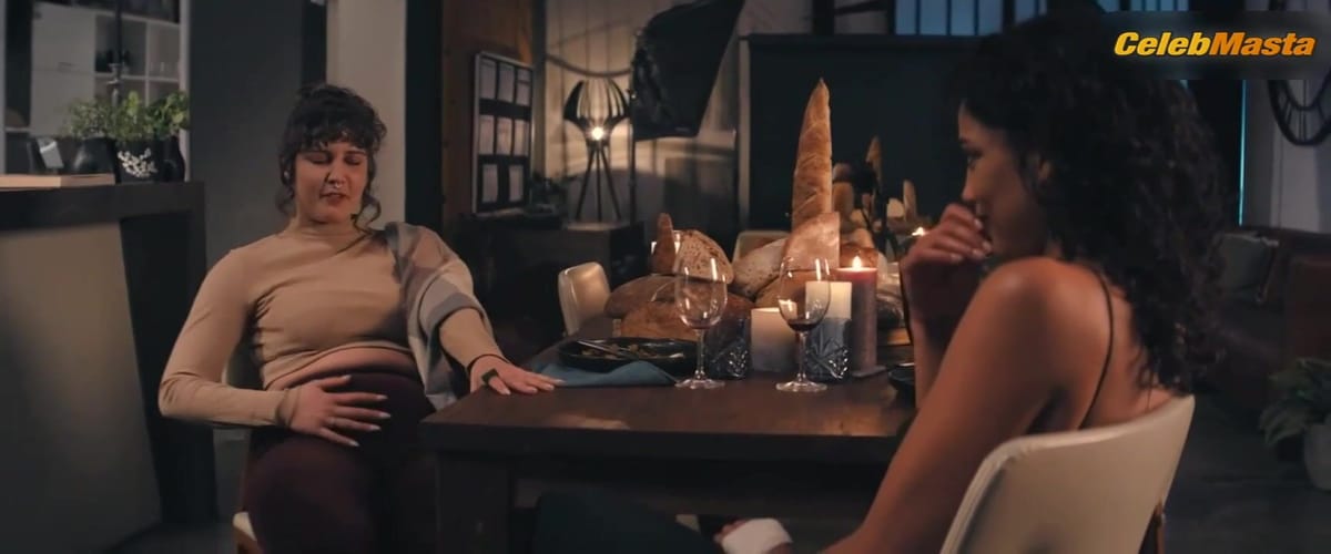 Shamilla Miller and Nina Erasmus Share a Lesbian Scene in Dinner to Die For
