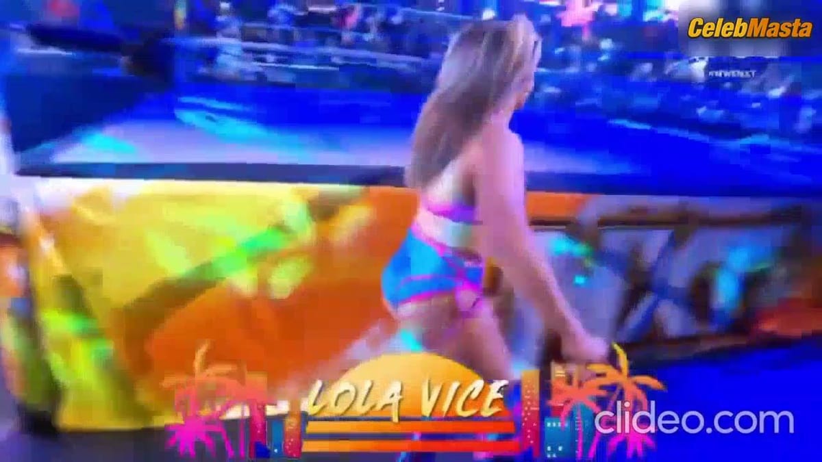 Lola Vice Booty, Underwear Scene in Wwe Nxt