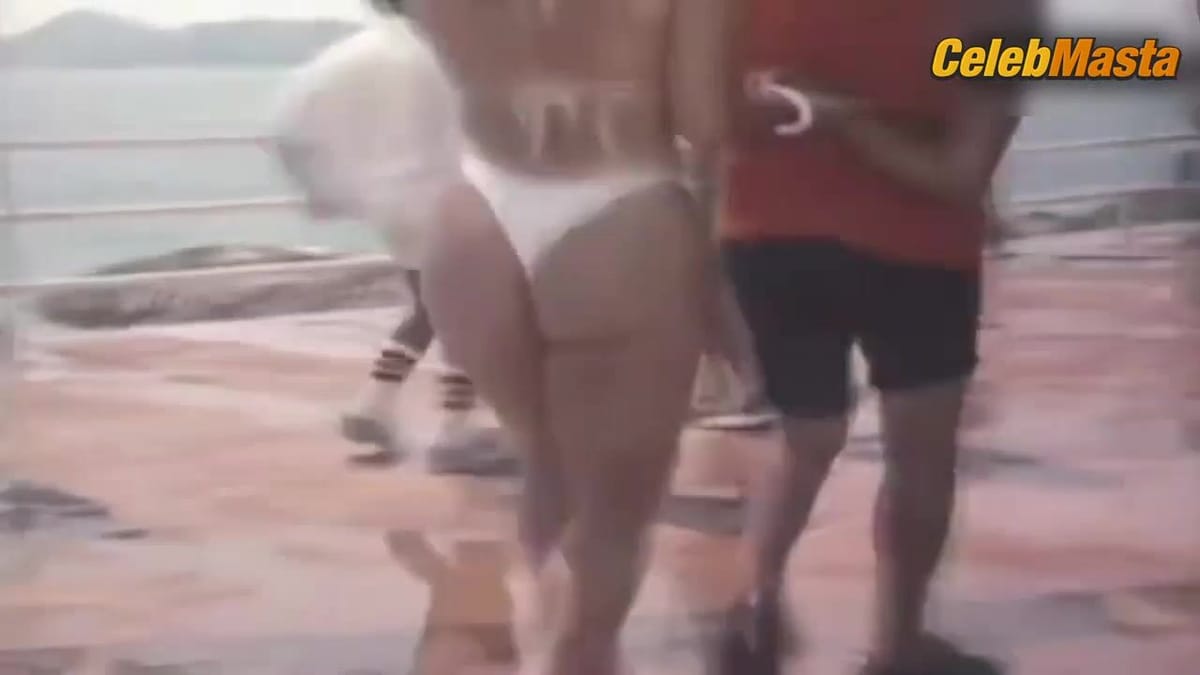 Yirah Aparicio Thong Scene from El Mofles En Acapulco