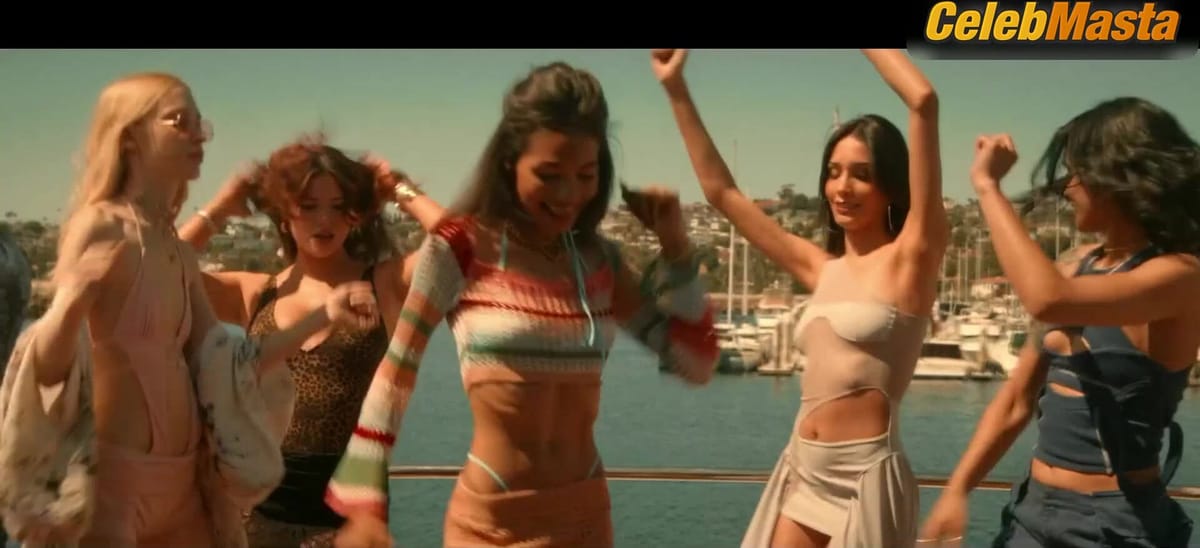 Bella Thorne and Chloe Cherry's Sexy Scene in Find Your Friends