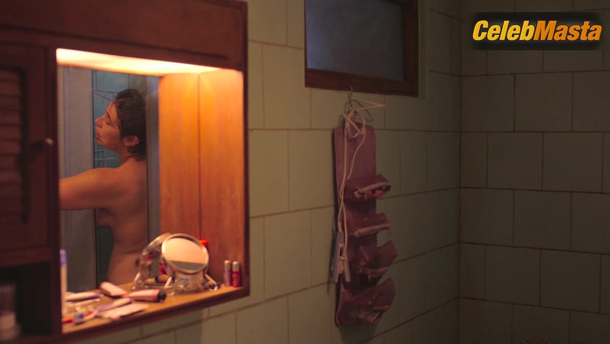 Maria Paz Grandjean Boobs Scene in Swim To Me