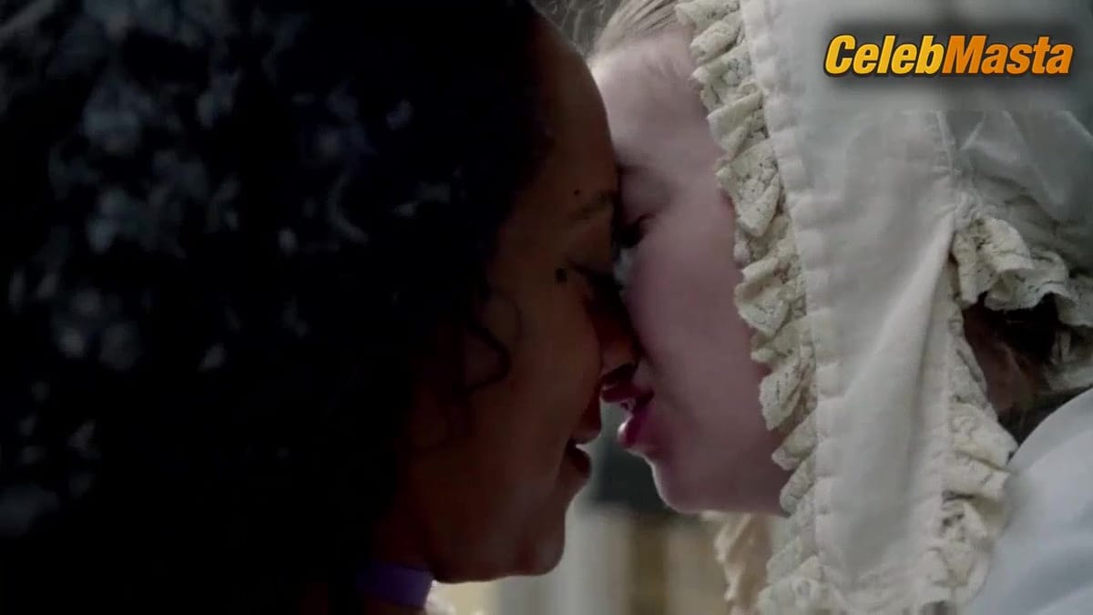 Rosalind Eleazar and Jordon Stevens Lesbian Sex Scene in Harlots