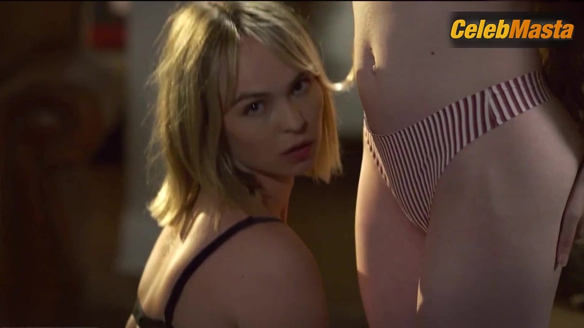 Lilly Bell and Elliott Woods Flaunt Boobs in Lesbian Scene, Prompt