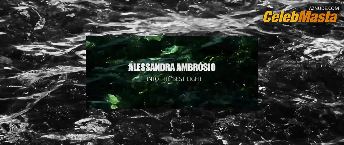 Alessandra Ambrosio's Tits Scene in Into The Best Light