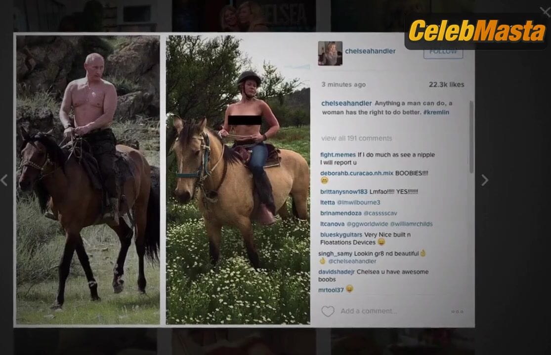 Chelsea Handler Shows Tits Scene in Chelsea Does