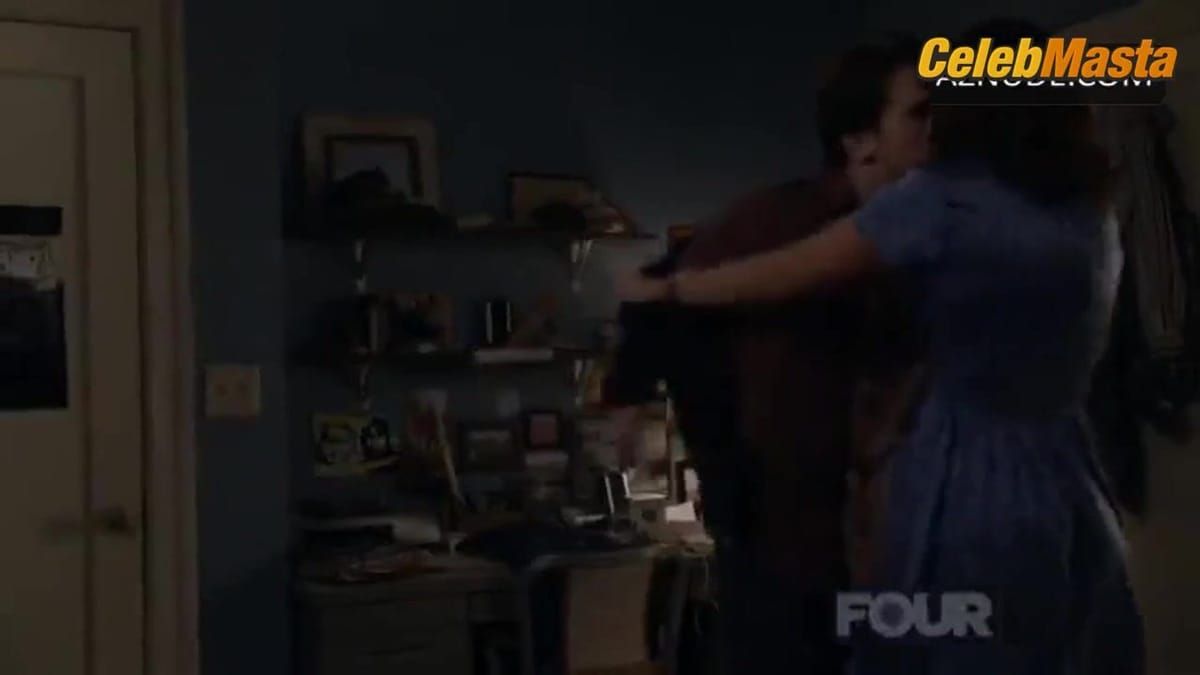 Alexis Bledel Shows Underwear Scene in Us & Them