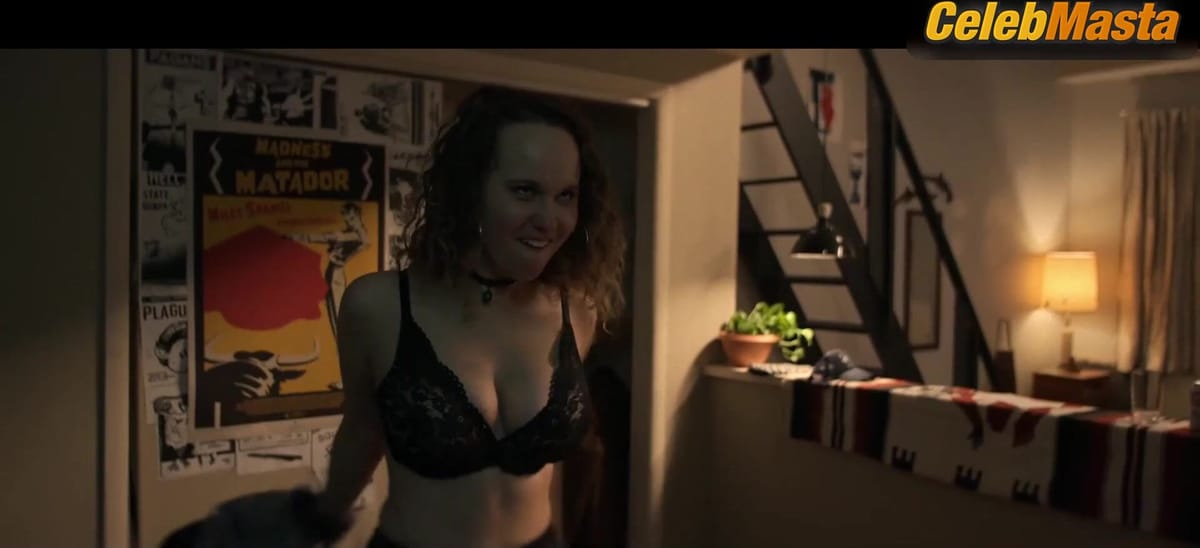 Sage Spielman Tits and Underwear Scene in Riff Raff